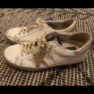 Golden goose superstar gold sneaker 37
